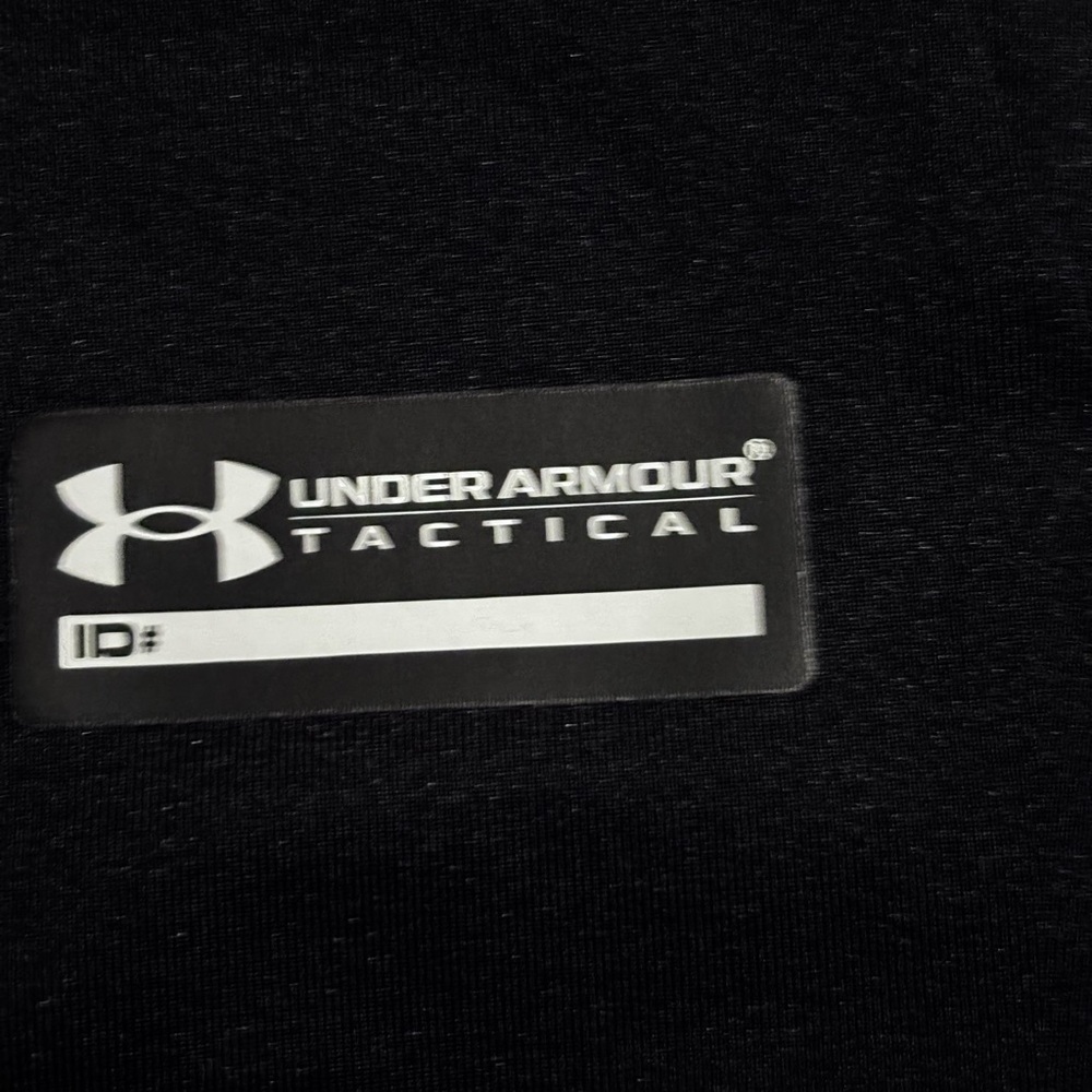Under Armour Tactical HeatGear® Compression Men's V-Neck T-Shirt Black XL - Picture 6 of 13